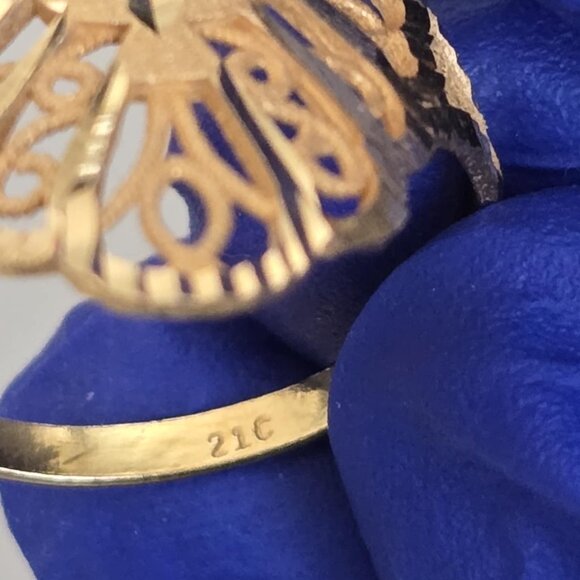 21k Gold ring pictures P1 - Picture 4 of 14